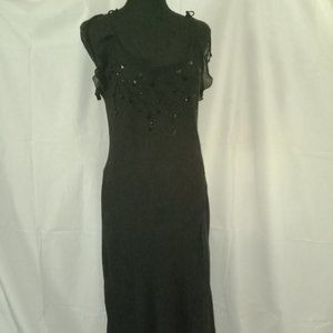 LAPIS  large black cocktail dress